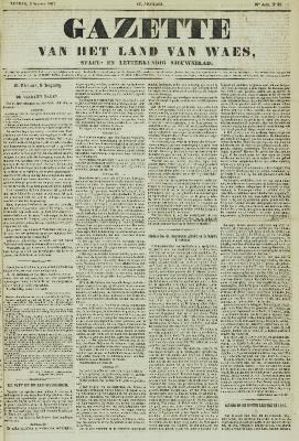 Gazette van het Land van Waes 09/08/1857