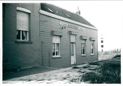 Café "In den overzet" aan de steiger in Liefkenshoek.