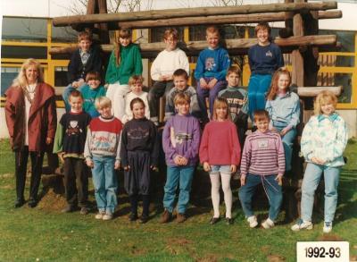 Klasfoto, schooljaar 1992-1993