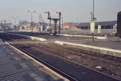 Spoorlijn 59 Afbraak locomotiefloodsen Sint- Niklaas