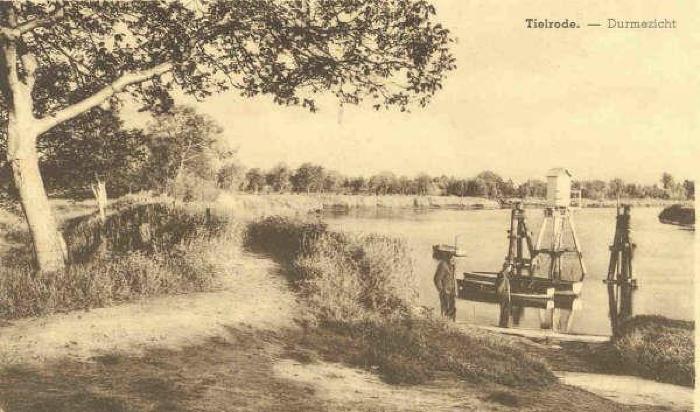 Zicht op de Durme nabij Tielrode, 1900-2005
