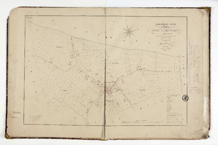 Kadastrale atlas Belsele, 1856