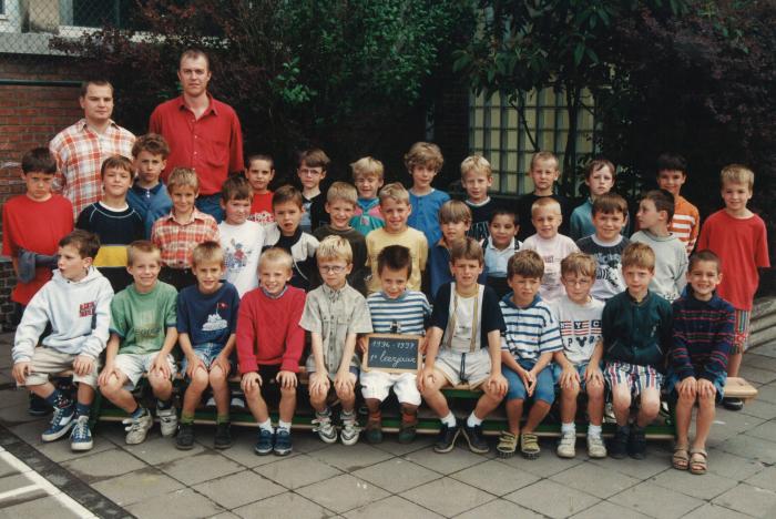Klasfoto Gemeenteschool Waasmunster 1996-1997