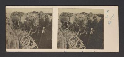 Stereobeeld Gustaaf Drossens, Diksmuide: Boyau de la Mort (1917)