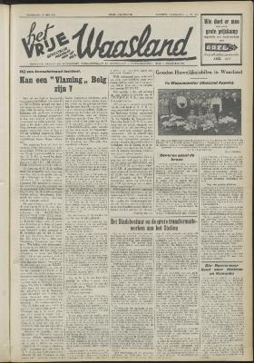 Het vrije Waasland 12/05/1951