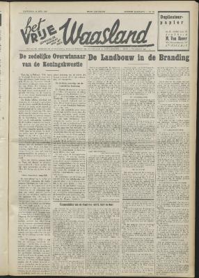 Het vrije Waasland 16/06/1951
