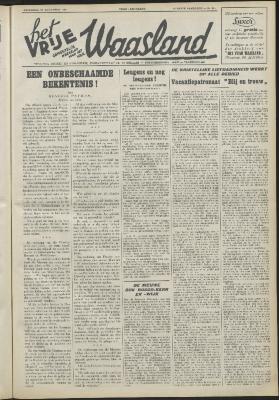 Het vrije Waasland 25/08/1951