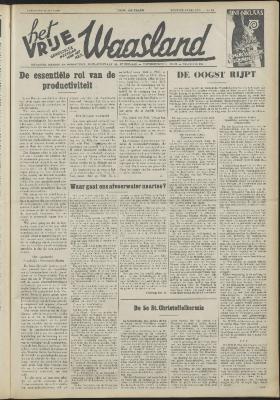 Het vrije Waasland 28/07/1951